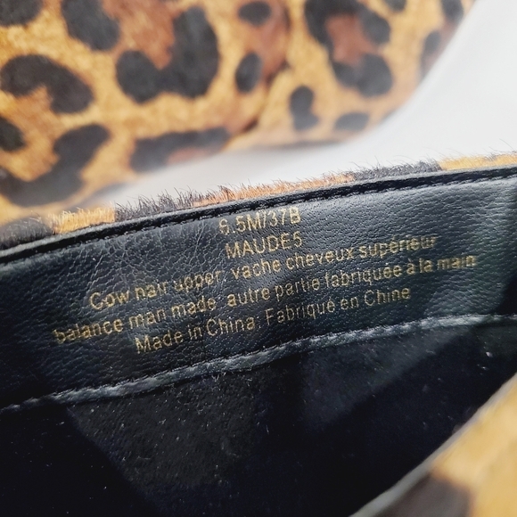 NWD Karl Lagerfeld Maude Leopard Print Ankle Bootie - Picture 5 of 7